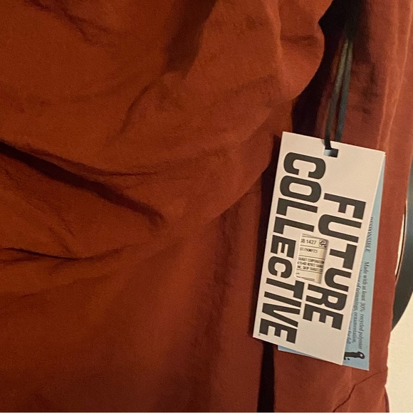 Future Collective Midi Dress Burnt Orange Color. 2-Size 14 Available - Picture 6 of 6